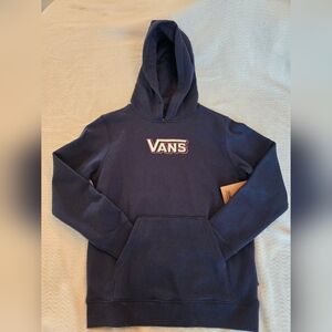 NWT Vans Navy Graphic Sweatshirt.  Kids Medium.